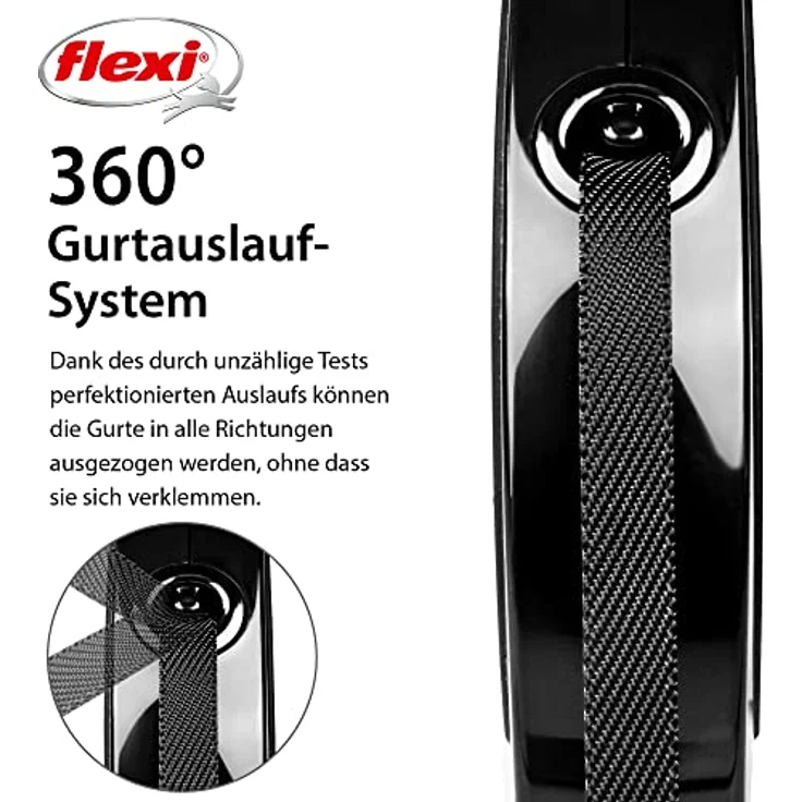 FLEXI 4000498032435 Bügel-Art Band, Negro, 117.8 g – Bild 4