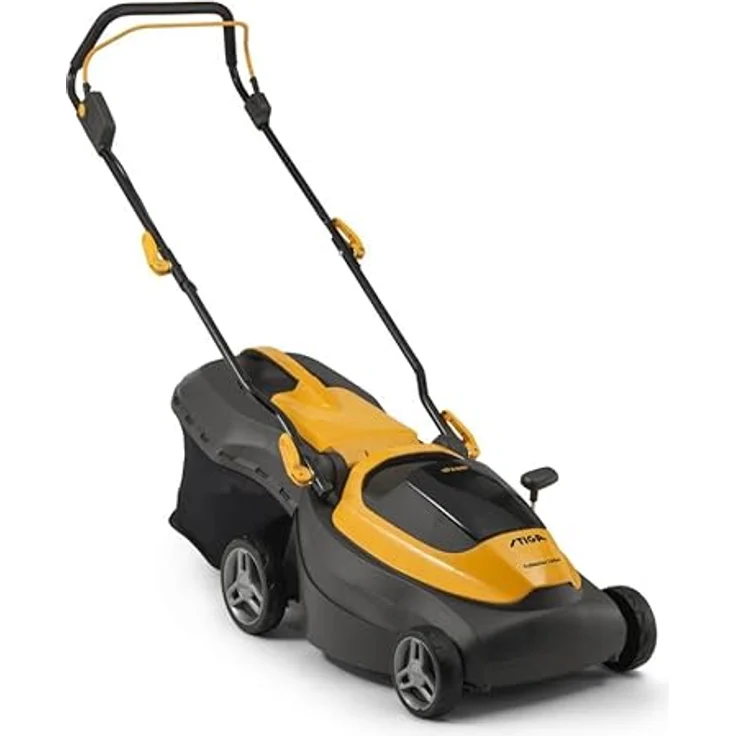 STIGA Akku Rasenmäher Collector 140e Kit, 40L Korb, mit 2X 20V (4Ah) Akku und Ladegerät, max. 350m² – Bild 1