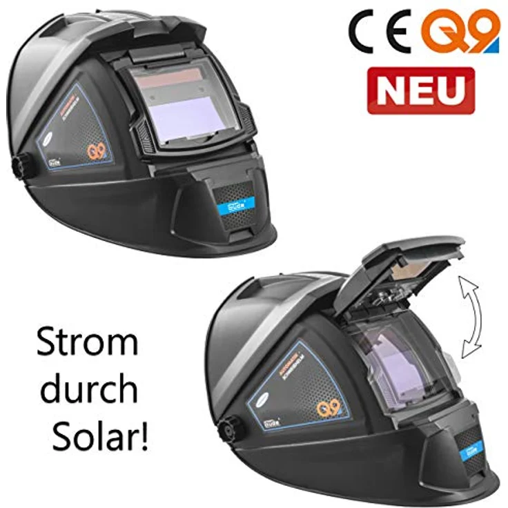 Güde Automatik Schweißhelm Schweißschild Schweißschirm Schutzhelm GSH-K 16922 Solar – Bild 2