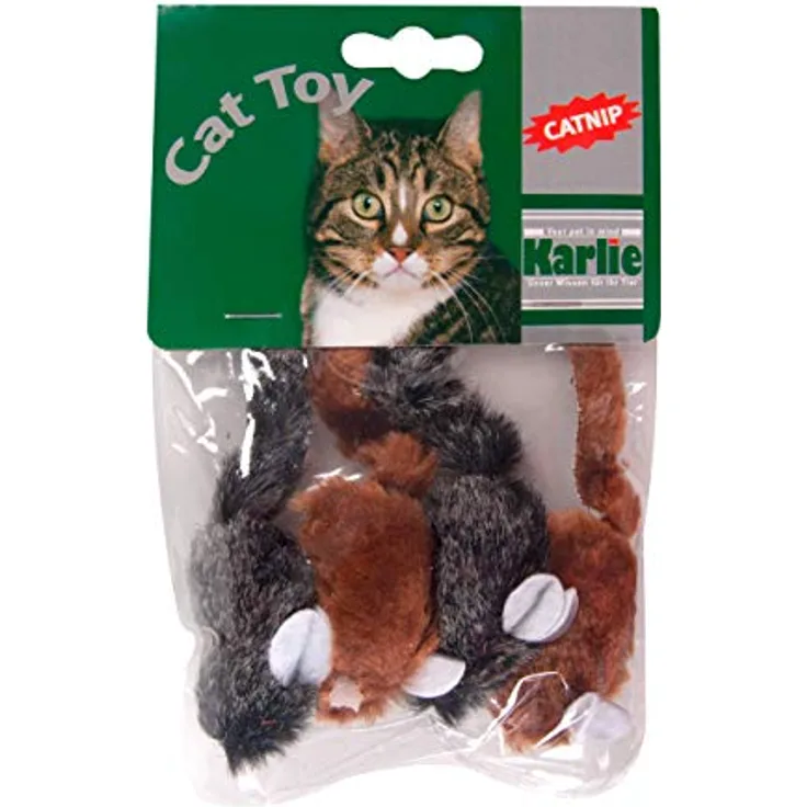 Karlie CATNIP Leopard-Mäuse - 4er Set