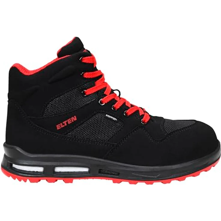 ELTEN LAKERS XXT Mid ESD S1P Arbeitsschuh (1-tlg), Sicherheitsstiefel mit Infinergy® Sohlenkern, Rot/Schwarz – Bild 6