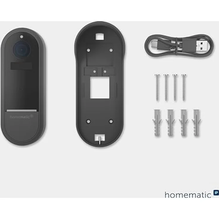 Homematic IP HmIP-CODB-A, WLAN Türsprechanlage mit 3 MP Video, Anthrazit – Bild 7