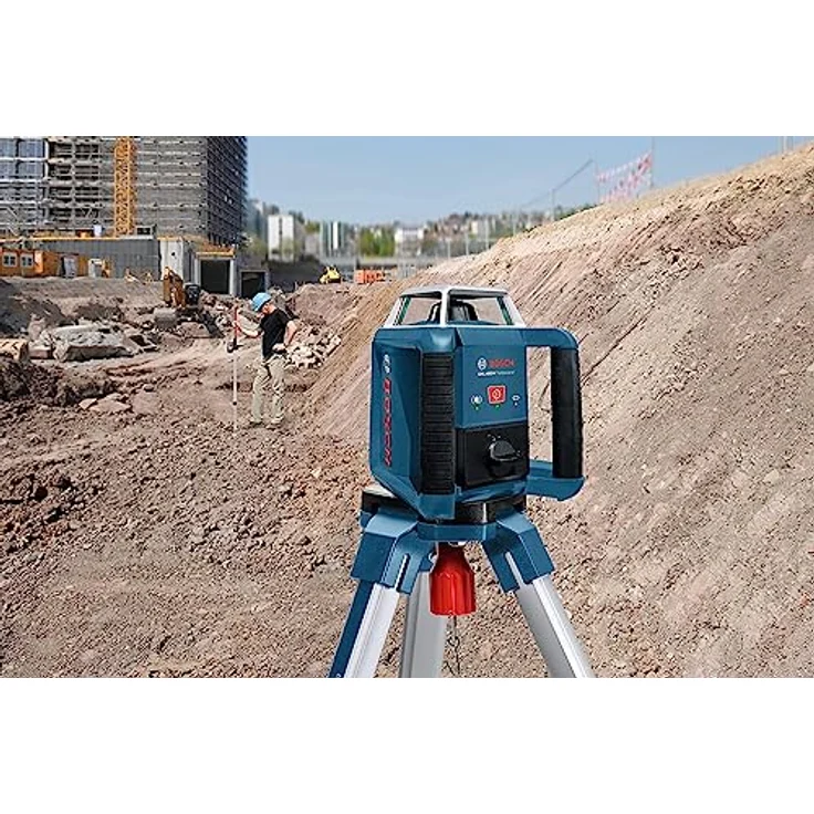 Bosch Professional Rotationslaser GRL 400 H (Ein-Knopf-Bedienfeld, max. Arbeitsbereich: 400 m, in Handwerkerkoffer) – Bild 3
