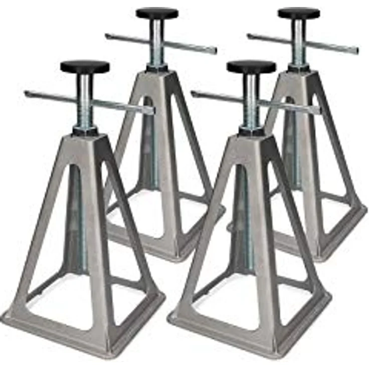 cartrend Stützbock-Set, Tragkraft: 900 kg, 4-teilig – Bild 2
