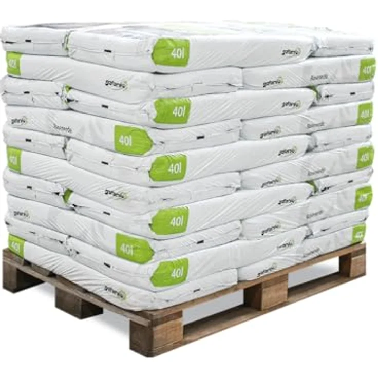 GALAMIO Rasenerde 1200l Palette, hochwertiges Kultursubstrat mit Sand & Langzeitdünger für Rasen Neuanlage, Pflege & Ausbesserung – Bild 2