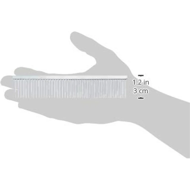 Trixie Metallkamm feine & grobe Zinken 16 cm 1 Stück – Bild 4