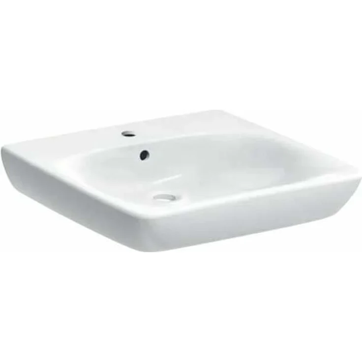 GCS Waschbecken WASHBASIN GEBERIT SELNOVA 501.461.00.7, 550 mm x 550 mm, rechteckig
