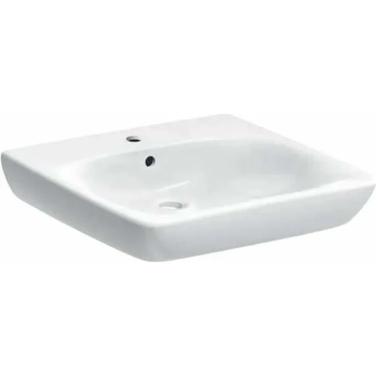 GCS Waschbecken WASHBASIN GEBERIT SELNOVA 501.461.00.7, 550 mm x 550 mm, rechteckig