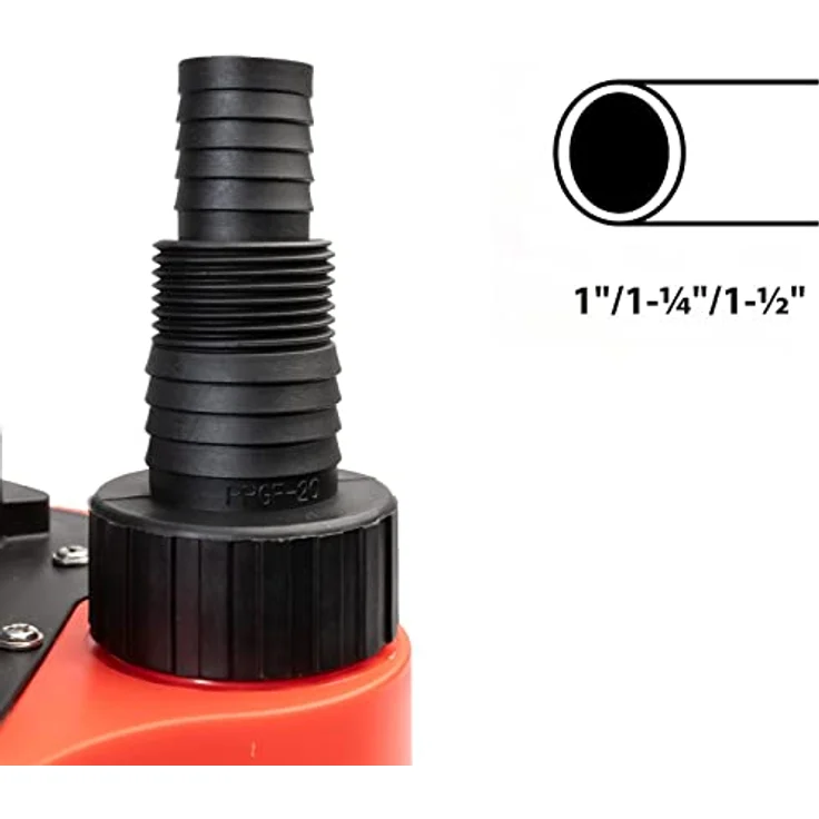 GRAFner Schmutzwasser Drainage Tauchpumpe 400 Watt 7500L-h SP11011 – Bild 5