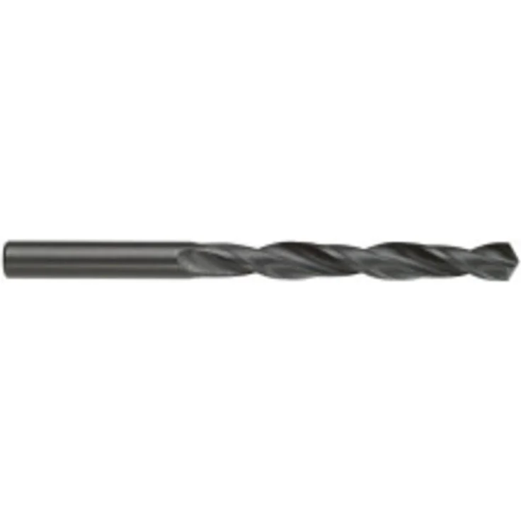 Metabo 627775000 Metall-Spiralbohrer, 10 HSS-R Bohrer, 8,5 mm Durchmesser, 117 mm Länge, geeignet für Stahl und NE-Metalle, schwarz