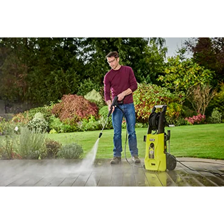 RYOBI RY170PWA Elektro-Hochdruckreiniger, 2500 W, 170 bar Druck, Stahlarmierung, 10m Schlauchlänge – Bild 3