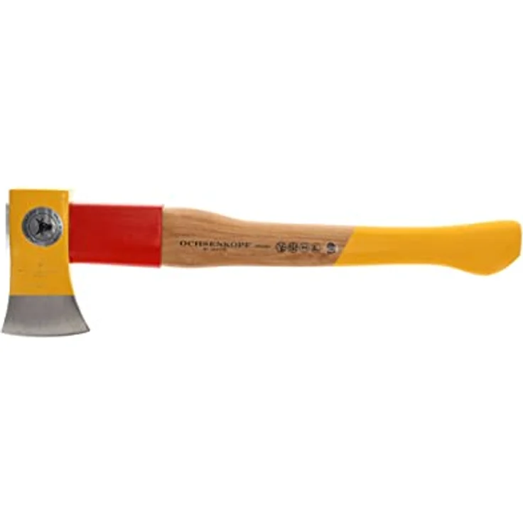 Ochsenkopf OX 644 H-1255 Spalt-Fix-Beil - Hochwertiges kleines Spaltbeil mit Hickory-Holzstiel und Rotband-Plus Stielbefestigung - Gewicht: 1950 g – Bild 5