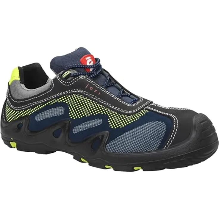Jori HARVEY Low S3L, metallfreier Sicherheitsschuh aus robustem Verloursleder mit PU-Spitzenschutz, Gr. 36-48