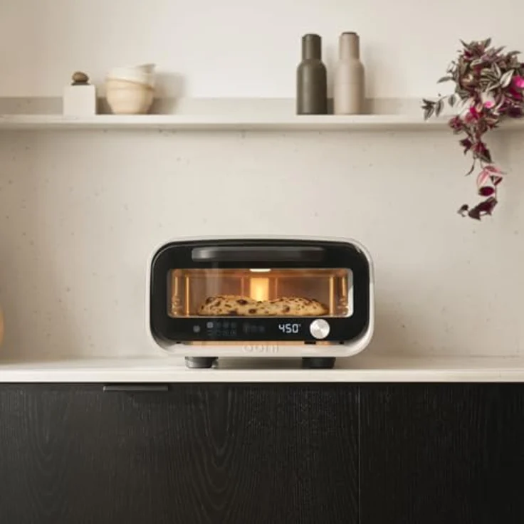 Ooni Volt 2, Elektrischer Pizzaofen mit Pizza Intelligence™, 450°C, kompakt für 13 Zoll Pizzen, schwarz – Bild 4