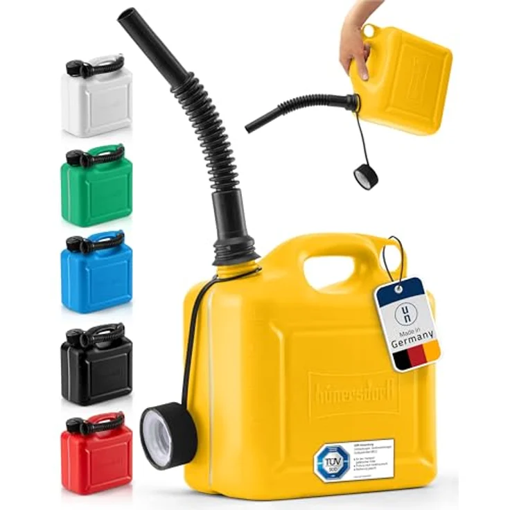 Alutec 811570 Kraftstoffkanister (L x B x H) 247 x 147 x 265mm 5l – Bild 6