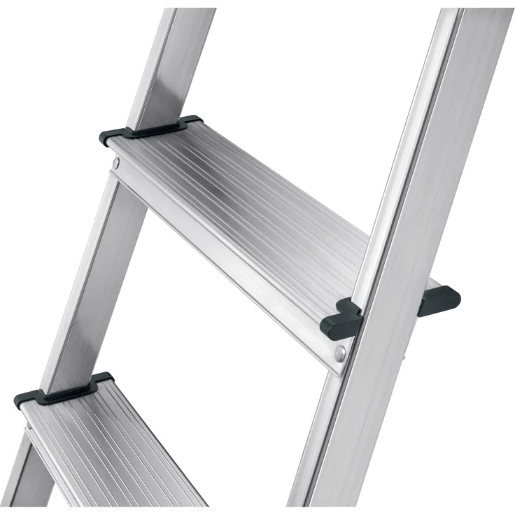 Hailo L60 StandardLine, Alu-Sicherheits-Stehleiter, 4 Stufen – Bild 6