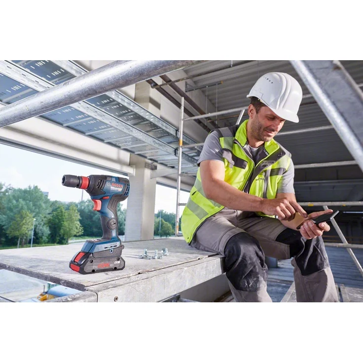 Bosch Professional Akku-Drehschlagschrauber GDX 18V-200 C ohne Akku, ohne Ladegerät, ohne Koffer (06019G4204) – Bild 2