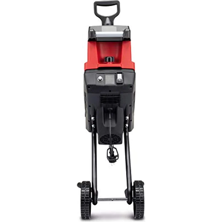 Scheppach GS55 Elektro Gartenhäcksler 2in1 Häcksler mit Fahrvorrichtung 2400W Leistung Schnittstärke 45mm 45L Fangsack 2 Messer Selbsteinzug inkl. 2x Fangsack & Nachstopfer – Bild 5