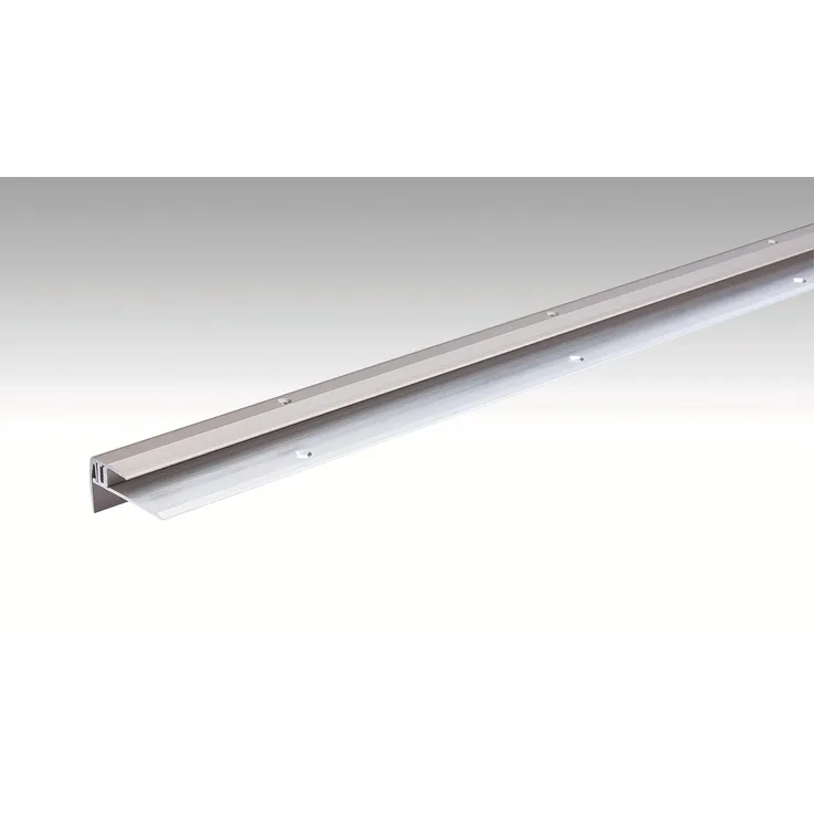 MeisterWerke MEISTER Treppenkantenprofil Typ 203 Edelstahl-Oberfläche 340 - 1000 mm