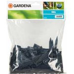 GARDENA Haken: Mähroboter-Zubehör, Set aus 100 Haken zur Befestigung von Begrenzungs- und Suchkabel, Haken fungieren als Kabel-Halter, einfache Befestigung, für Artikel 4071 und 4072 (4090-20)