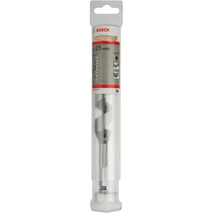 Bosch Professional Holzschlangenbohrer mit 1-4''-Sechskantschaft (Ø 25 mm) 2608585708 – Bild 1