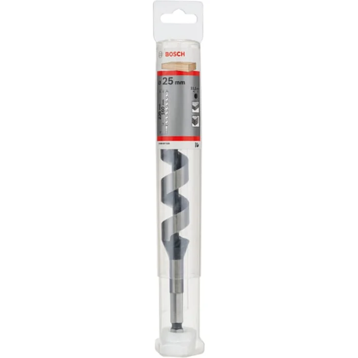 Bosch Professional Holzschlangenbohrer mit 1-4''-Sechskantschaft (Ø 25 mm) 2608597635 – Bild 1