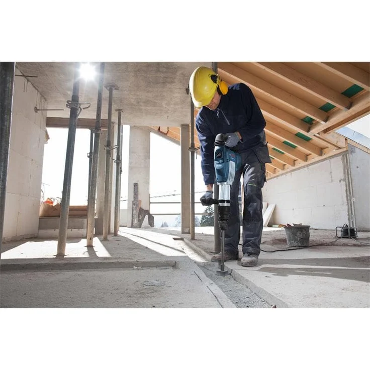 Bosch Professional Schlaghammer GSH 11 VC (1.700 Watt, mit SDS-max, 400 mm Spitzmeißel, im Koffer) – Bild 5