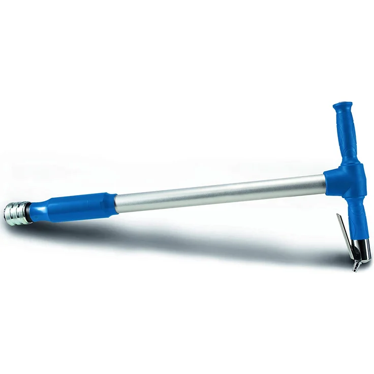 Scheppach Druckluft-Spaten Aero²Spade für den Kompressor (Drucklufthammer 27 Joule, 6,3 bar, Kombi-Gerät mit Schnellwechselsystem, Druckluftmeissel inkl. 5 Werkzeugaufsätze Set) – Bild 4
