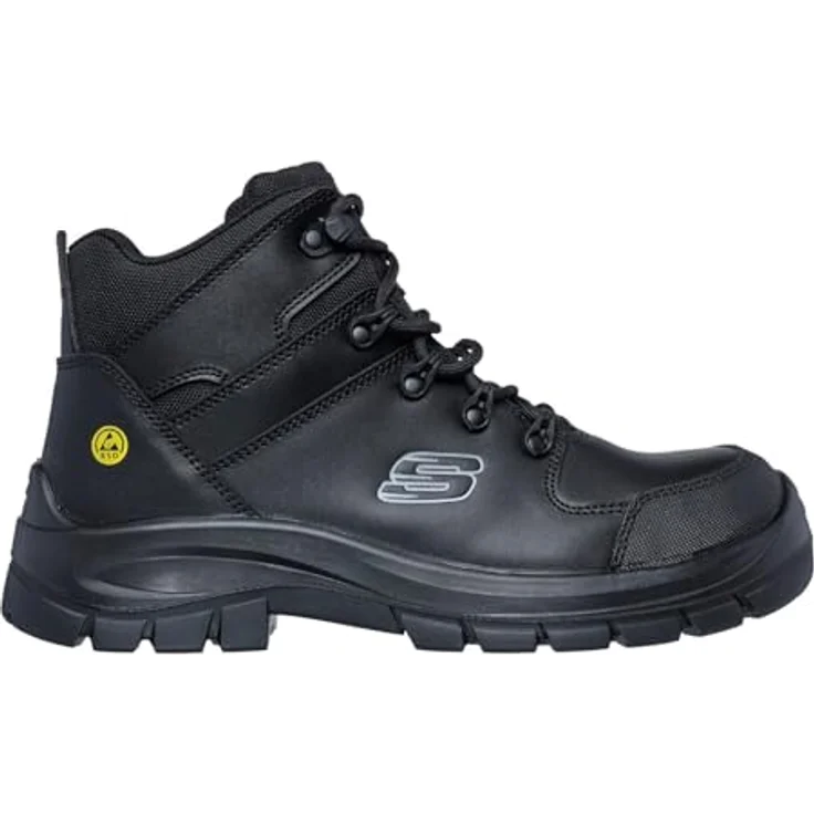 Skechers Pending Arbeitsschuh mit Air-Cooled Memory Foam-Innensohle, Schwarz – Bild 9