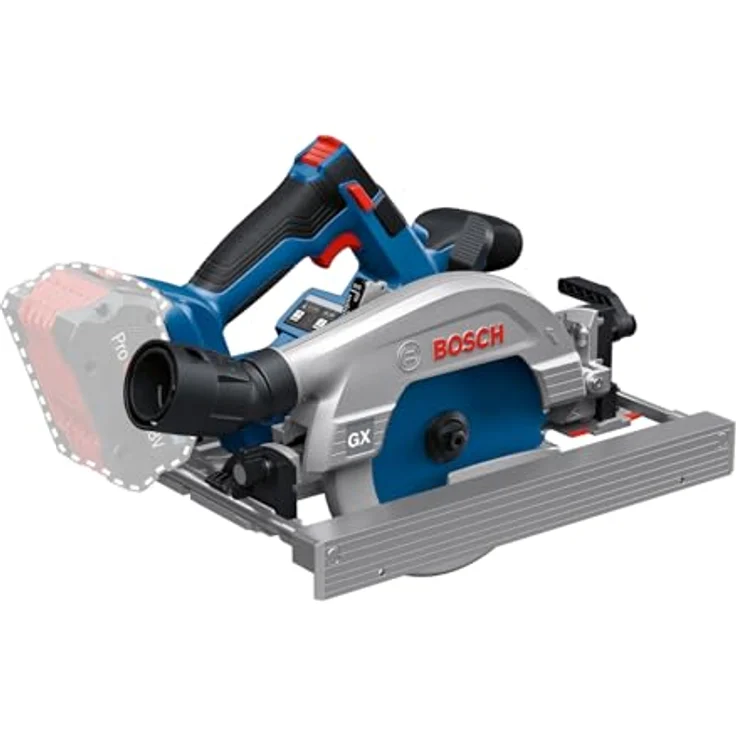 Bosch Professional 18V System Akku-Kreissäge GKS 18V-57-2 GX (mit Parallelanschlag, ohne Akku/Ladegerät) – Bild 1