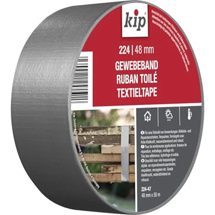 Profi Steinband Silber Standard 50 m