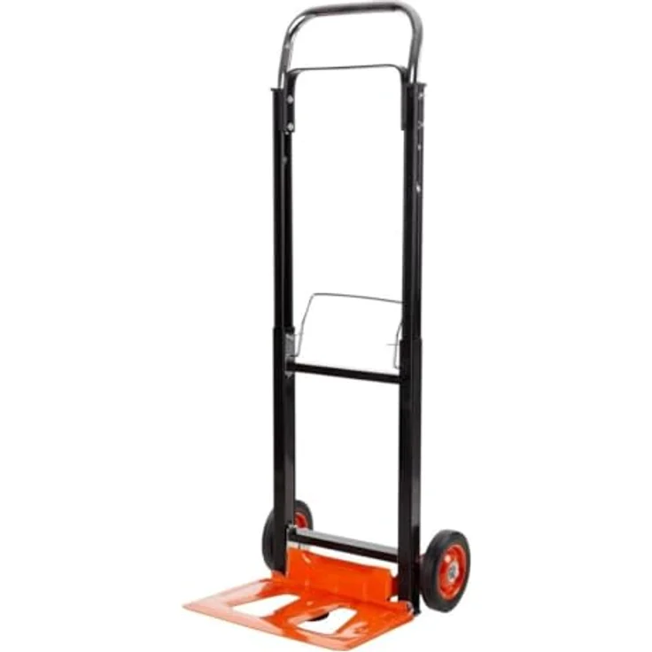 Black + Decker Klappbare Sackkarre, belastbar bis 90 kg, praktische Transporthilfe – Bild 1