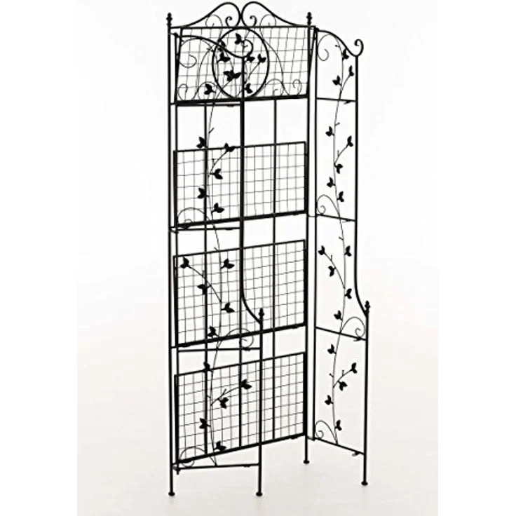 CLP Spalier Standregal Arona - Landhausstil, pulverbeschichtetes Eisen, 158 cm hoch – Bild 6