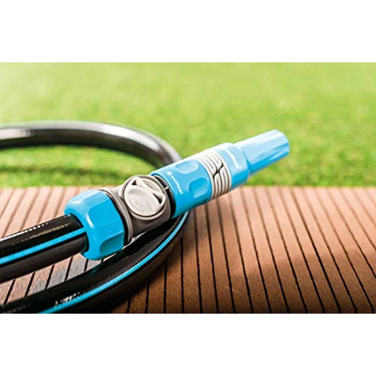 Cellfast-Schnellkupplung mit IDEAL™-Ventil 1/2", Einfach zu justieren, Ergonomisches Design, PC/ABS-Kunststoff, Hohe Qualität, 52-330, Blau – Bild 3