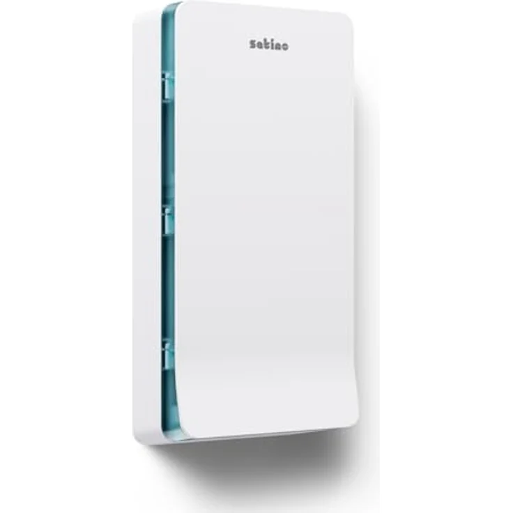 Satino HYGINITY Papierhandtuchspender PT3 & H3, für V Falz & C Falz Handtücher mit Füllstandsanzeige, Made in Germany, weiß – Bild 1
