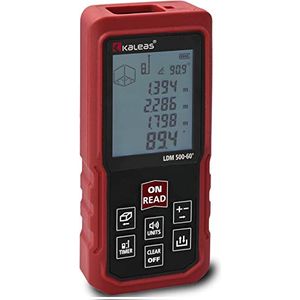 Bild für Kaleas Profi Laser Entfernungsmesser LDM 500-60+ für Entfernung bis 60m [Genauigkeit ±1.5mm] Neigungsmesser outdoor indoor (34057)