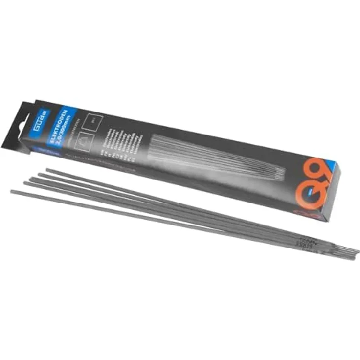 Güde Stabelektroden 2,0/300mm, rutilumhüllte Schweißelektroden, 90 Stück, Zugfestigkeit 420-550 N/mm²