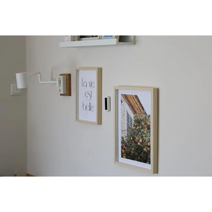 NodOn NO-STPH-4-1-01 Thermometer + Hygrometer, Zigbee kompatibel, weiß, mit Umgebungslichtenergie und automatischer Datenübertragung alle 100 Sekunden – Bild 5