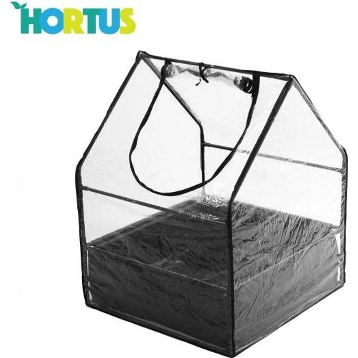 NSH Nordic Hortus Mini Gewächshaus, 85 x 65 x 65 cm, inkl. Bund