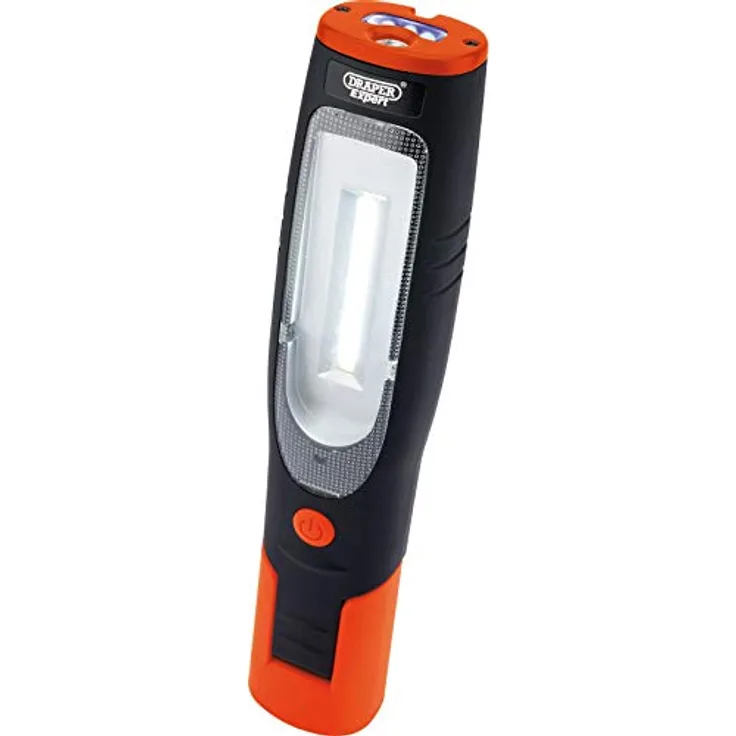 DRAPER 80964 COB LED wiederaufladbare Inspektionslampe – Orange
