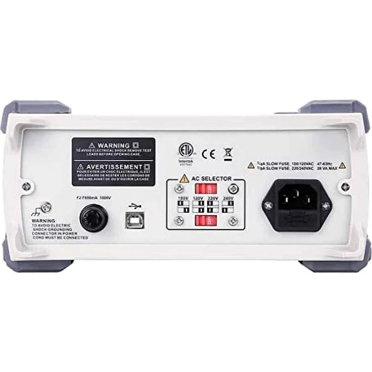 UNI-T UT8803E 100kHz 6000 Digits TRMS Digital-Tischmultimeter mit EBTN-Display, AC/DC, Leseauflösung 3⅚, Schnellste Testrate 3rdgs/s, USB, schwarz – Bild 4