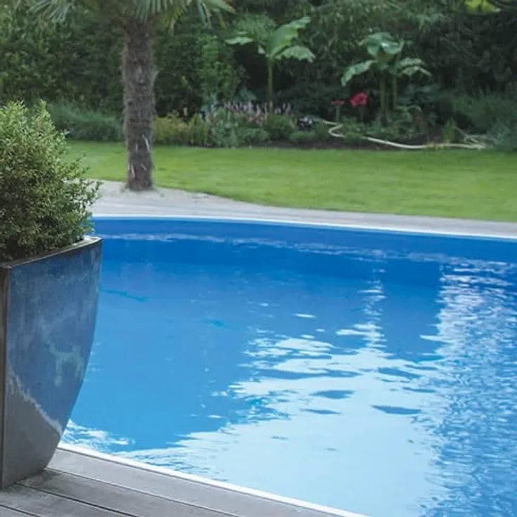 Waterman Innenauskleidung für Rundbecken Ø350 x 120cm, 0,3 mm overlap, blau