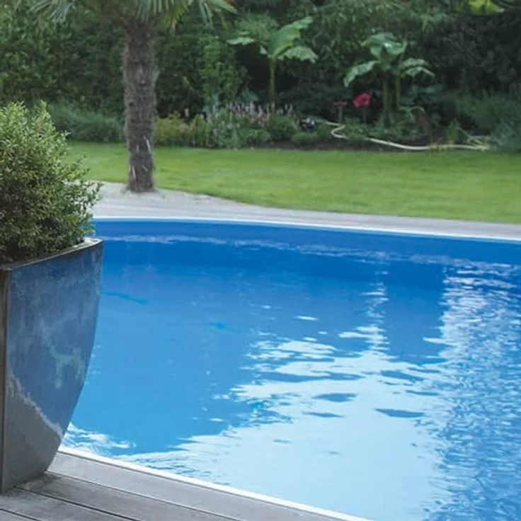 Waterman Innenauskleidung für Rundbecken Ø350 x 120cm, 0,3 mm overlap, blau – Bild 1
