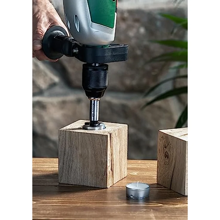 Bosch Accessories Forstnerbohrer 15 mm, Gesamtlänge 90 mm mit Zentrierspitze für genaues Anbohren – Bild 4