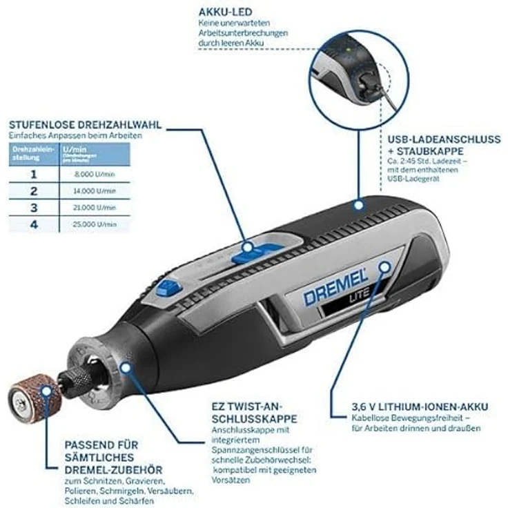 Mulitfunktionswerkzeug Dremel 7760-15 – Bild 2