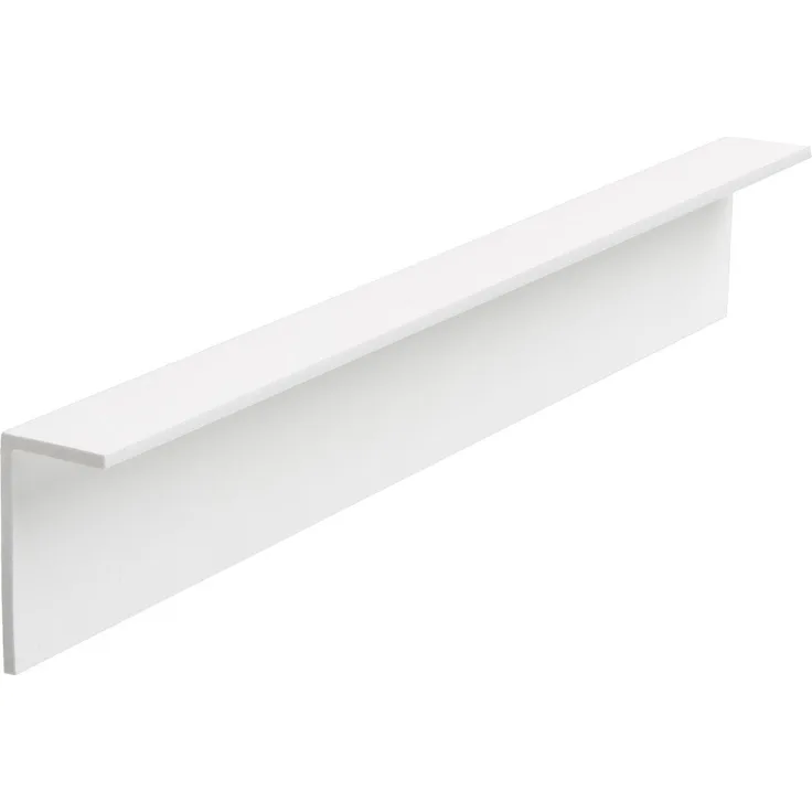 Primo Winkelprofil 150 cm, 40 x 20 mm, weiß - Eckenschutz für Innen- und Außenbereich