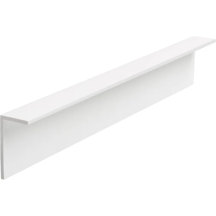 Primo Winkelprofil 150 cm, 40 x 20 mm, weiß - Eckenschutz für Innen- und Außenbereich