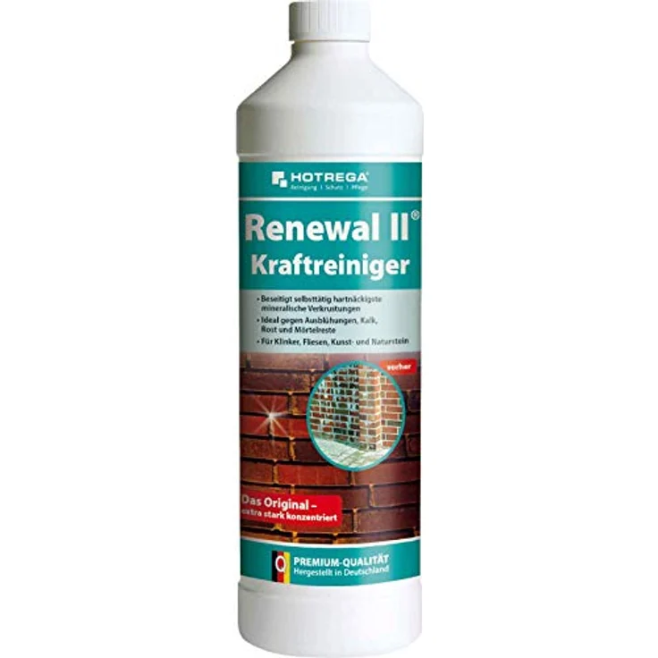 HOTREGA Renewal II Kraftreiniger - 1 Liter Profi Konzentrat - für bis zu 100 m² – Bild 1