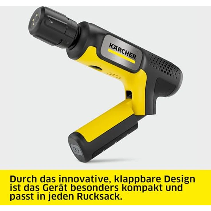Kärcher OC Handheld Compact Mitteldruckreiniger, 6-15 bar, 4-in-1 Jet, Akku mit USB-C Ladefunktion – Bild 4