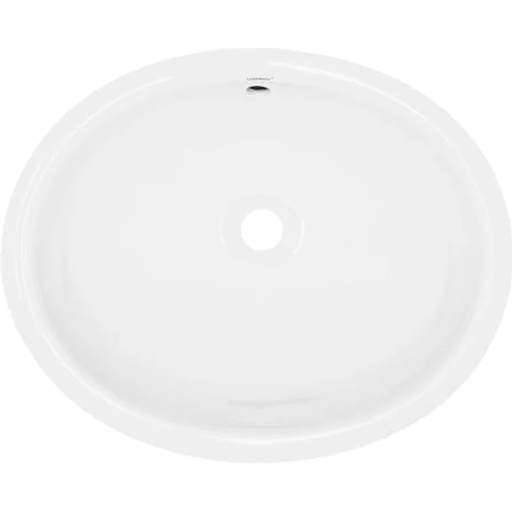 ML-Design Waschbecken oval 49x19,5x40,5 cm Weiß aus Keramik ML-Design – Bild 3